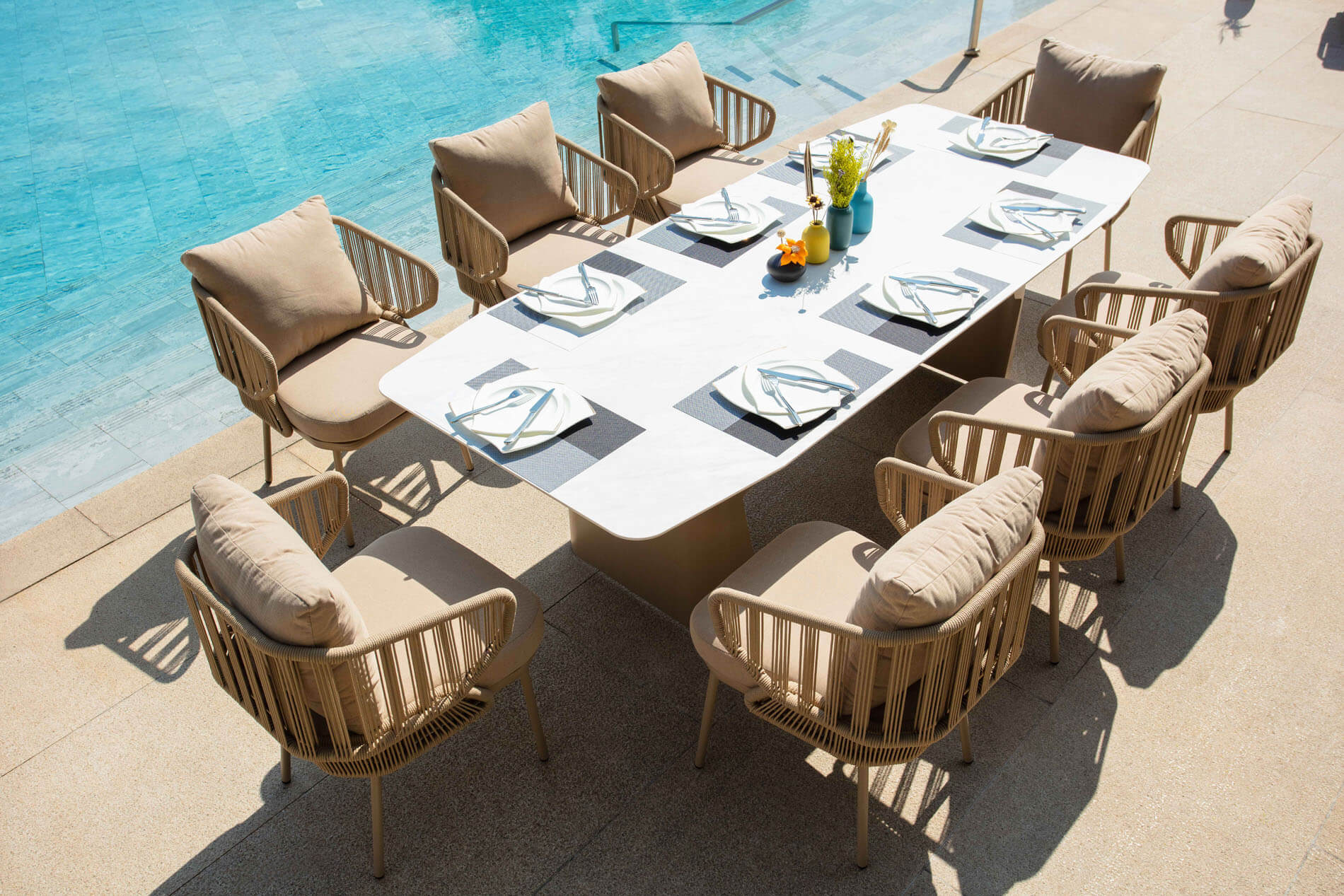 Lucca Rectangular Dining Table