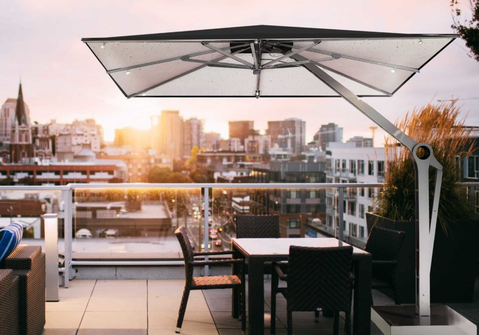 Outdoor Rooftop Umbrellas